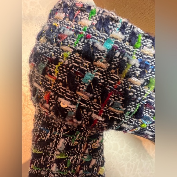 Elegant Multicolor Tweed Heels - Picture 13 of 16